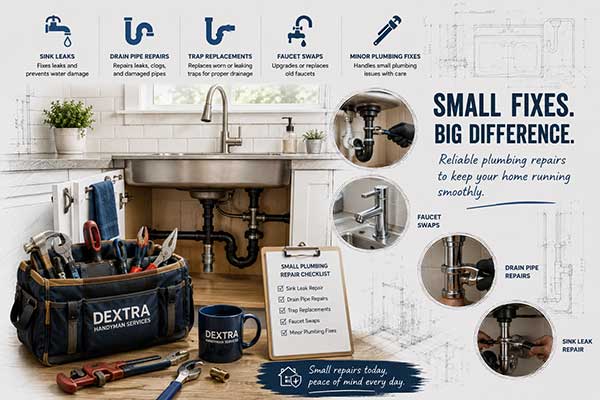 Plumbing reapairs, faucet change and fixes by GTA Handyman